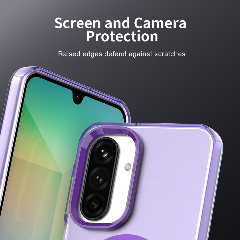 Калъф MagSafe за Samsung Galaxy A26 A266, Techsuit, CandyCase, Лилав