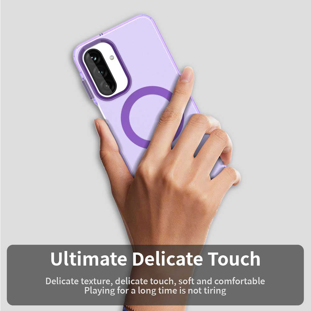 Калъф MagSafe за Samsung Galaxy A26 A266, Techsuit, CandyCase, Лилав