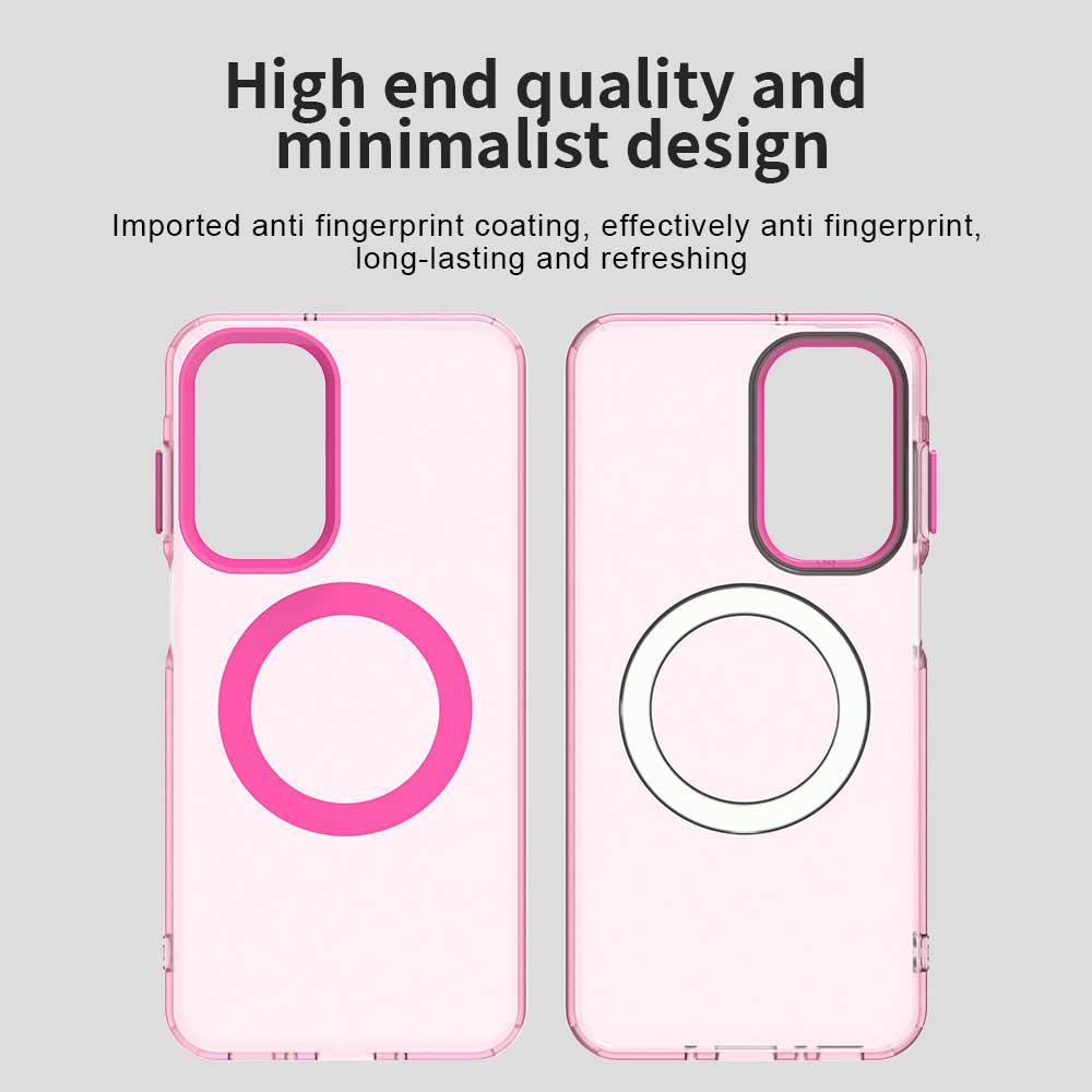 MagSafe калъф за Samsung Galaxy A26 A266, Techsuit, CandyCase, розов