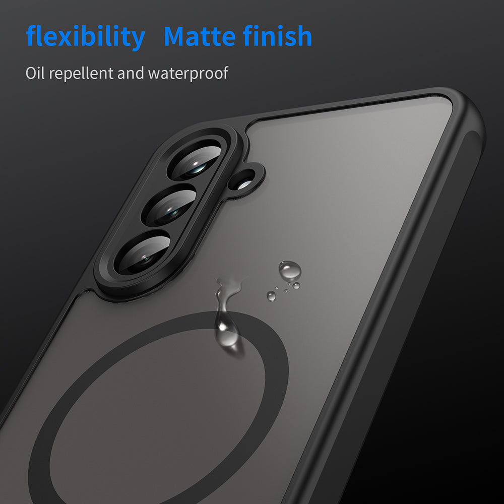 Калъф MagSafe за Samsung Galaxy A26 A266, Techsuit, HaloFrost II, Черен