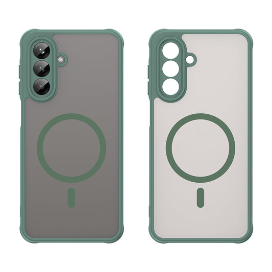 Калъф MagSafe за Samsung Galaxy A26 A266, Techsuit, HaloFrost II, Зелен