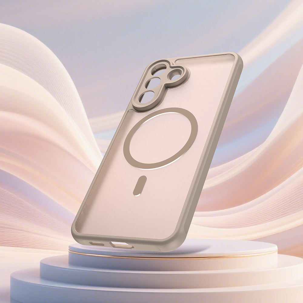 Калъф MagSafe за Samsung Galaxy A27 5G, Techsuit, HaloFrost II, Златист