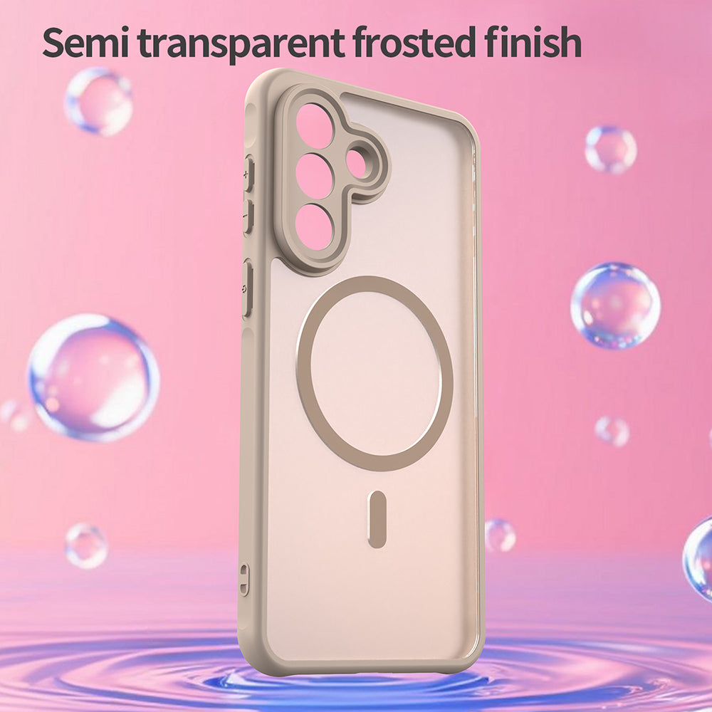 Калъф MagSafe за Samsung Galaxy A27 5G, Techsuit, HaloFrost II, Златист