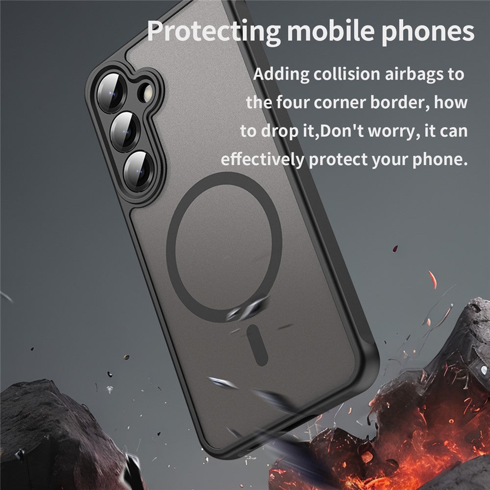 Калъф MagSafe за Samsung Galaxy A27 5G, Techsuit, HaloFrost II, Черен