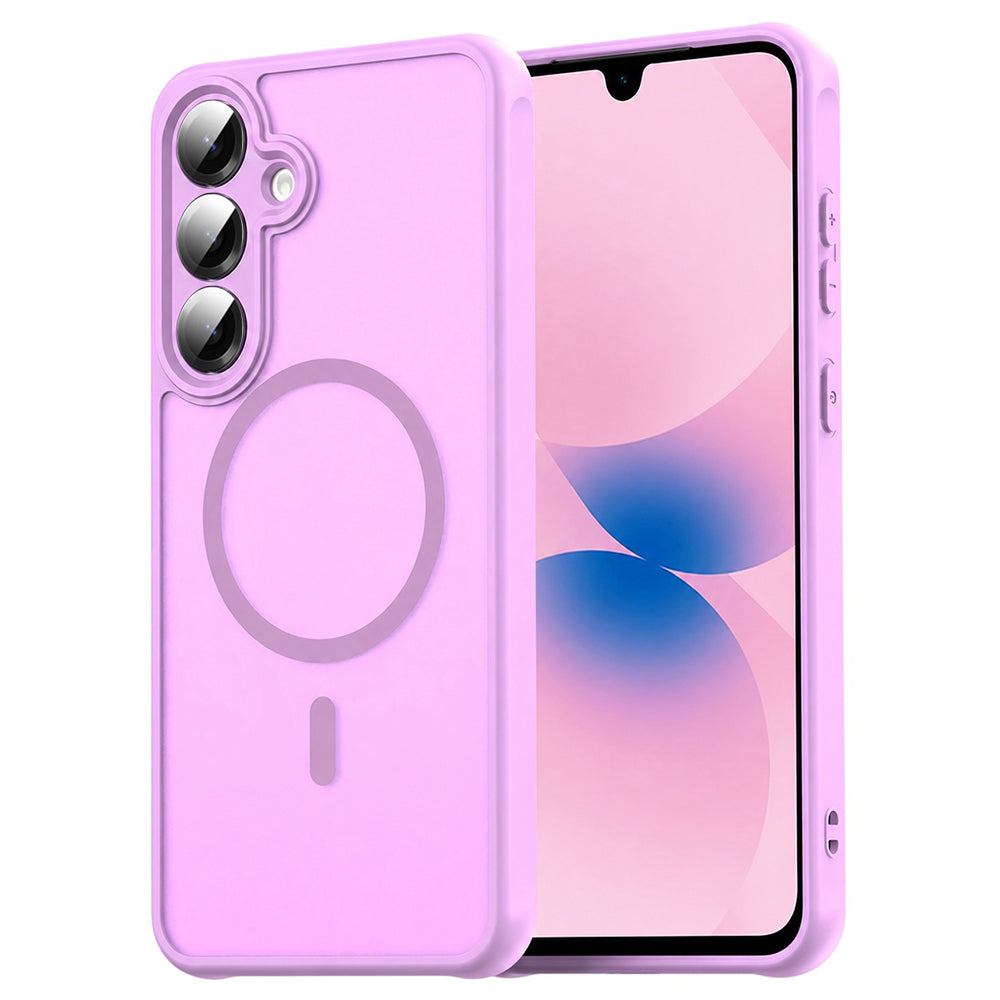 Калъф MagSafe за Samsung Galaxy A27 5G, Techsuit, HaloFrost II, Розов