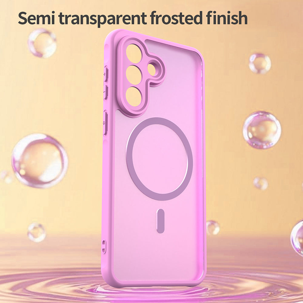 Калъф MagSafe за Samsung Galaxy A27 5G, Techsuit, HaloFrost II, Розов