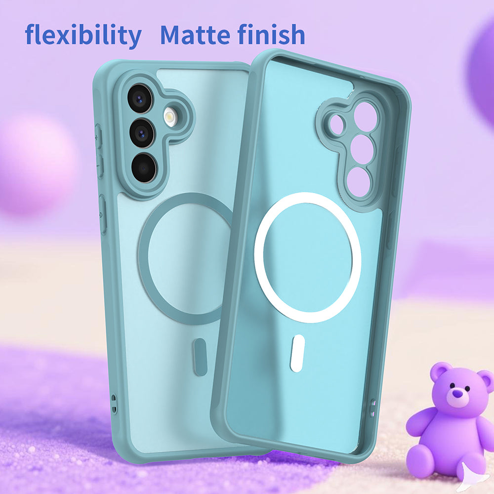 Калъф MagSafe за Samsung Galaxy A27 5G, Techsuit, HaloFrost II, Светлозелен