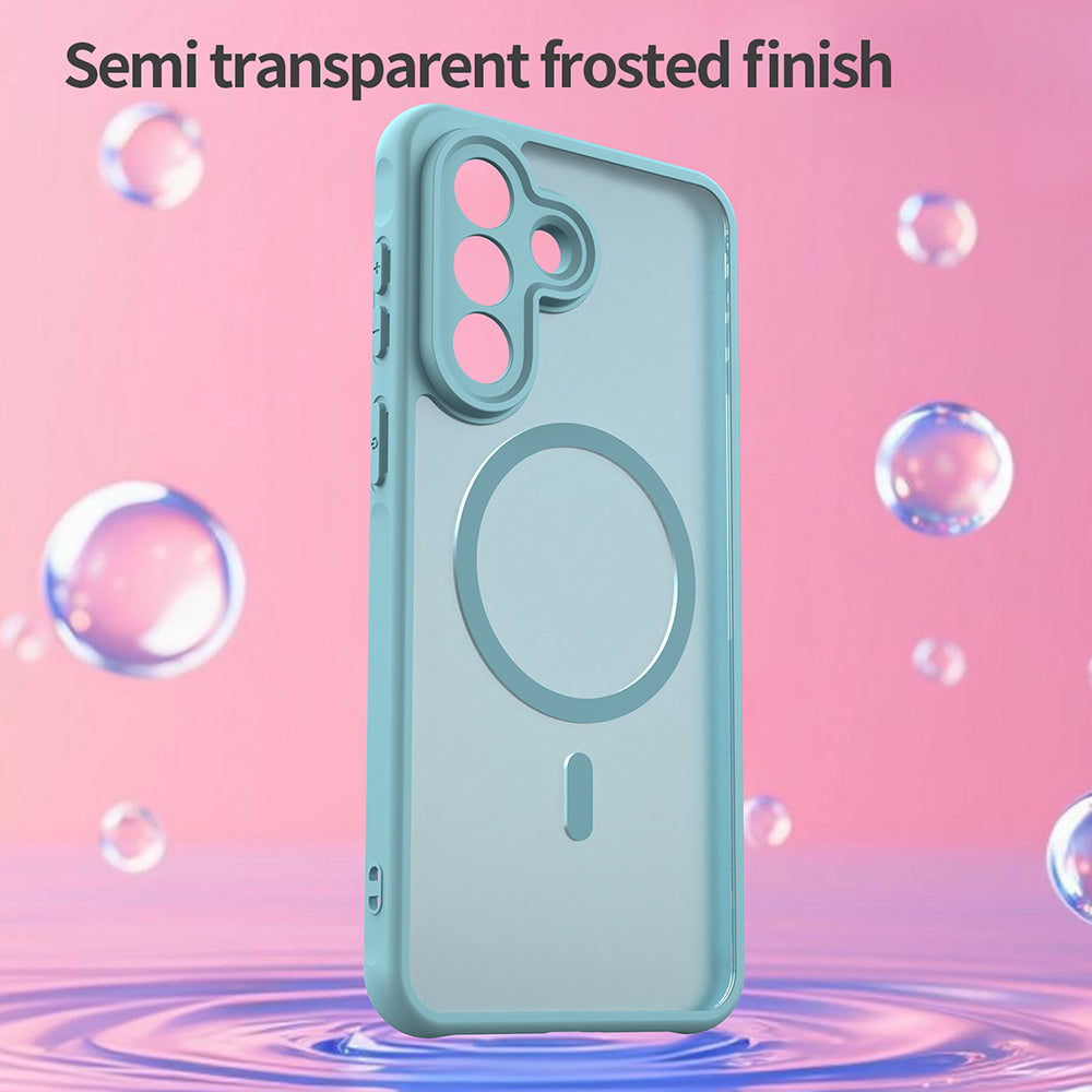 Калъф MagSafe за Samsung Galaxy A27 5G, Techsuit, HaloFrost II, Светлозелен