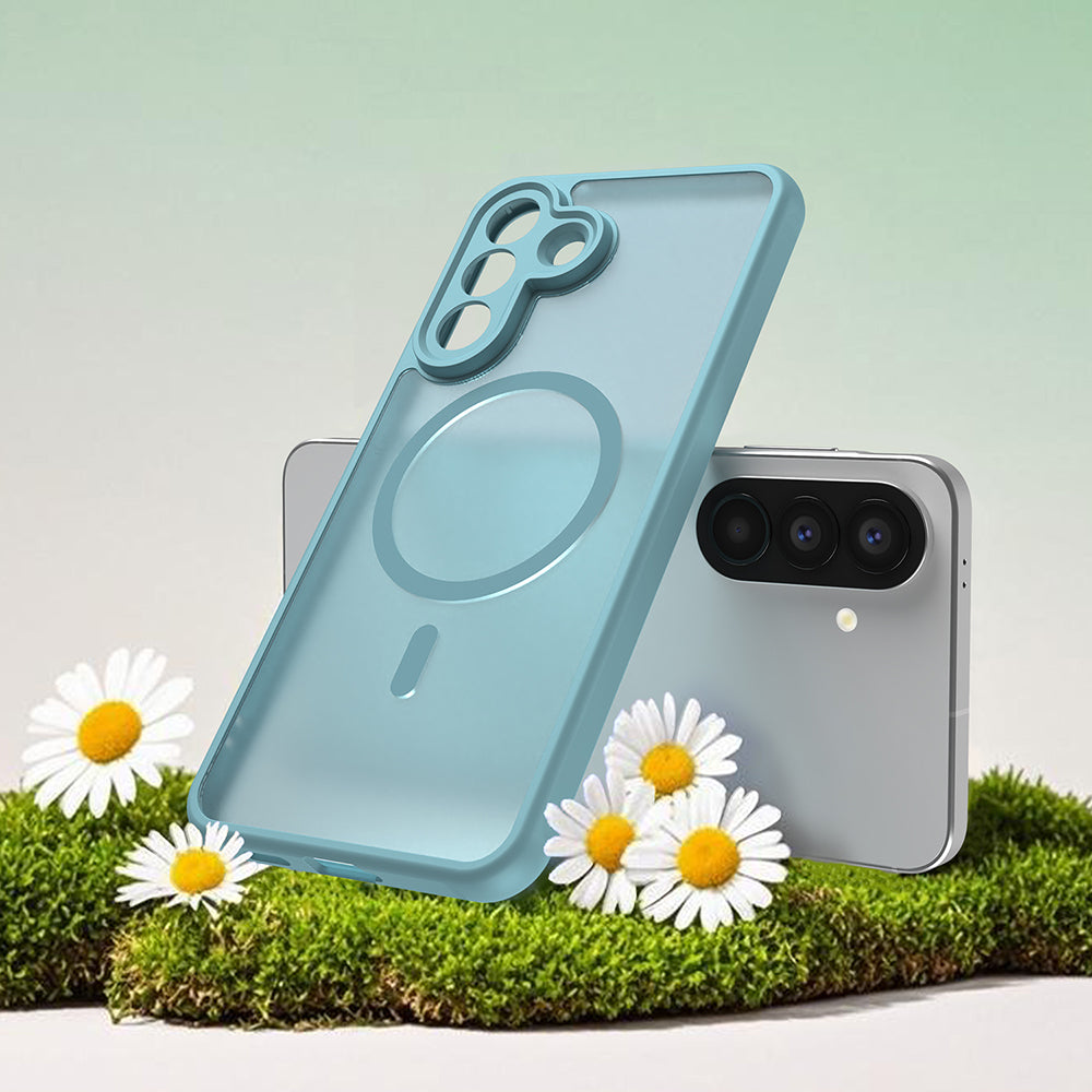 Калъф MagSafe за Samsung Galaxy A27 5G, Techsuit, HaloFrost II, Светлозелен