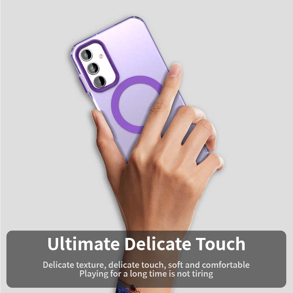 Калъф MagSafe за Samsung Galaxy A35 5G A356, Techsuit, CandyCase, Лилав
