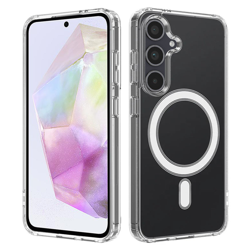 Калъф MagSafe за Samsung Galaxy A35 5G A356, Techsuit, Pro, Прозрачен