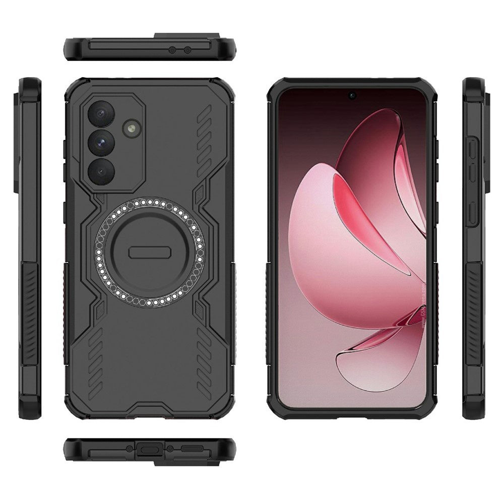 Калъф MagSafe за Samsung Galaxy A36 A366, Techsuit, ArmorMag, Черен