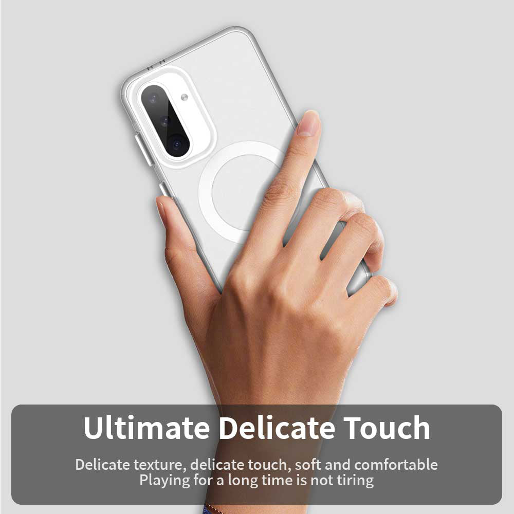 Калъф MagSafe за Samsung Galaxy A36 A366, Techsuit, CandyCase, Бял