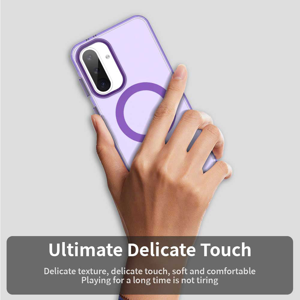Калъф MagSafe за Samsung Galaxy A36 A366, Techsuit, CandyCase, Лилав