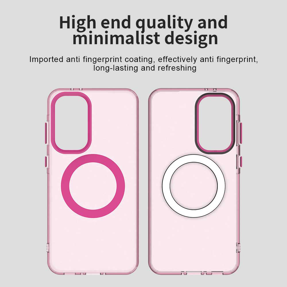 MagSafe калъф за Samsung Galaxy A36 A366, Techsuit, CandyCase, Розов