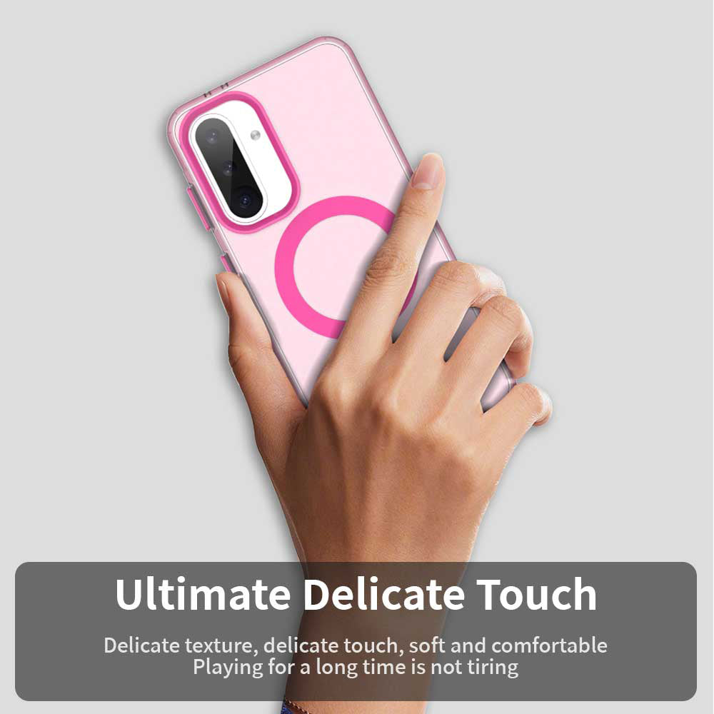 MagSafe калъф за Samsung Galaxy A36 A366, Techsuit, CandyCase, Розов