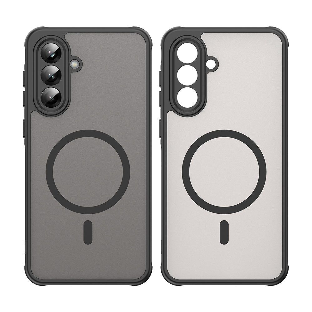 Калъф MagSafe за Samsung Galaxy A36 A366, Techsuit, HaloFrost II, Черен