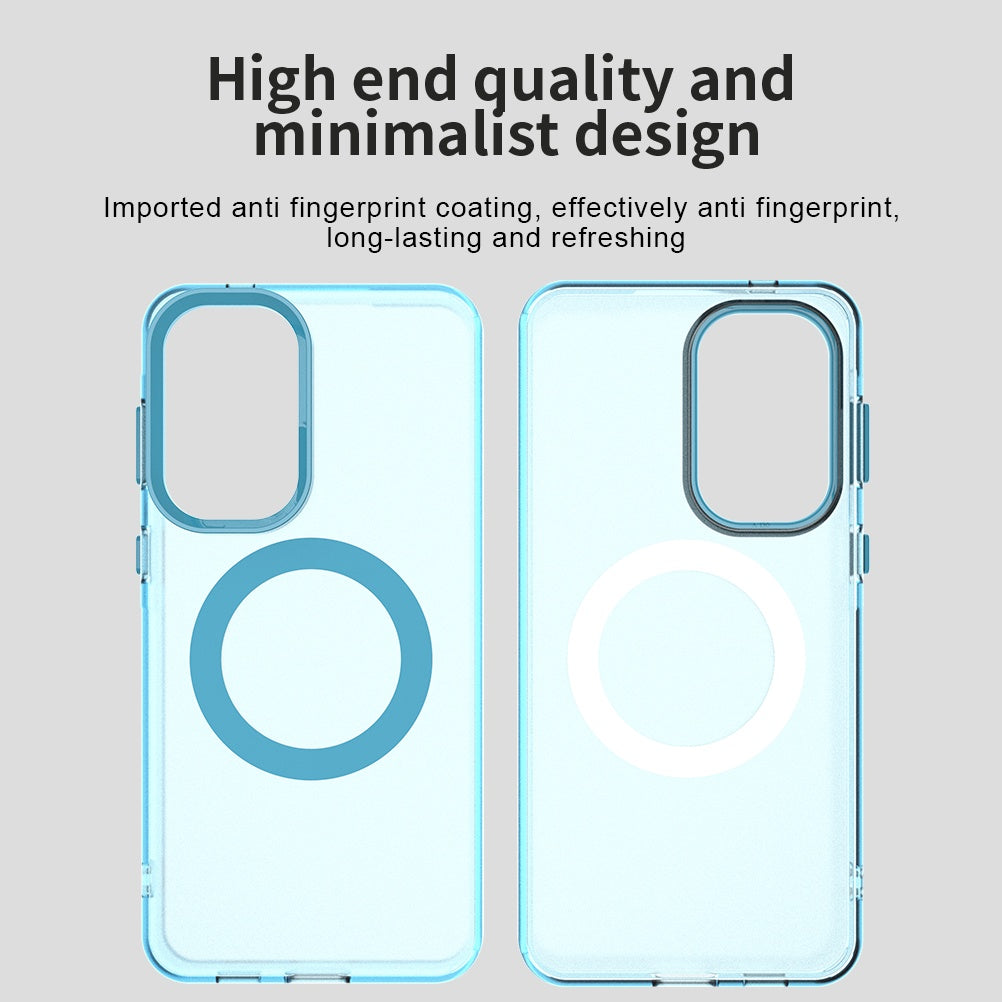 Калъф MagSafe за Samsung Galaxy A37 5G, Techsuit, CandyCase, Син