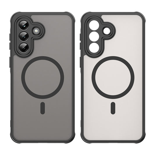 Калъф MagSafe за Samsung Galaxy A37 5G, Techsuit, HaloFrost II, Черен