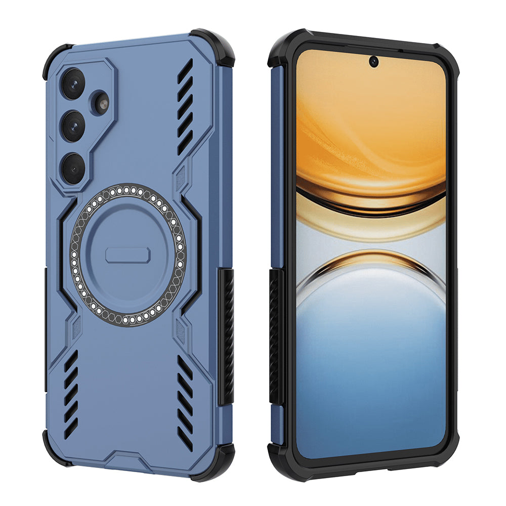 Калъф MagSafe за Samsung Galaxy A55 5G A556, Techsuit, ArmorMag, Син