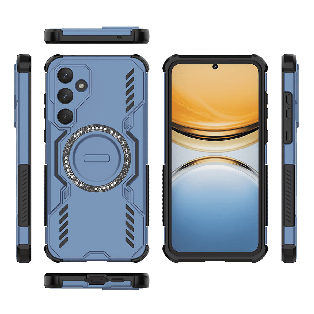Калъф MagSafe за Samsung Galaxy A55 5G A556, Techsuit, ArmorMag, Син
