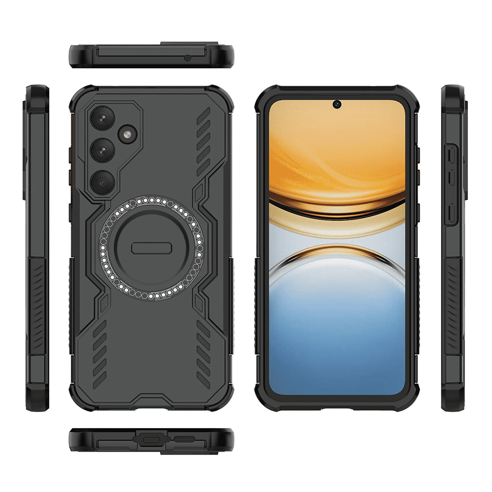 Калъф MagSafe за Samsung Galaxy A55 5G A556, Techsuit, ArmorMag, Черен
