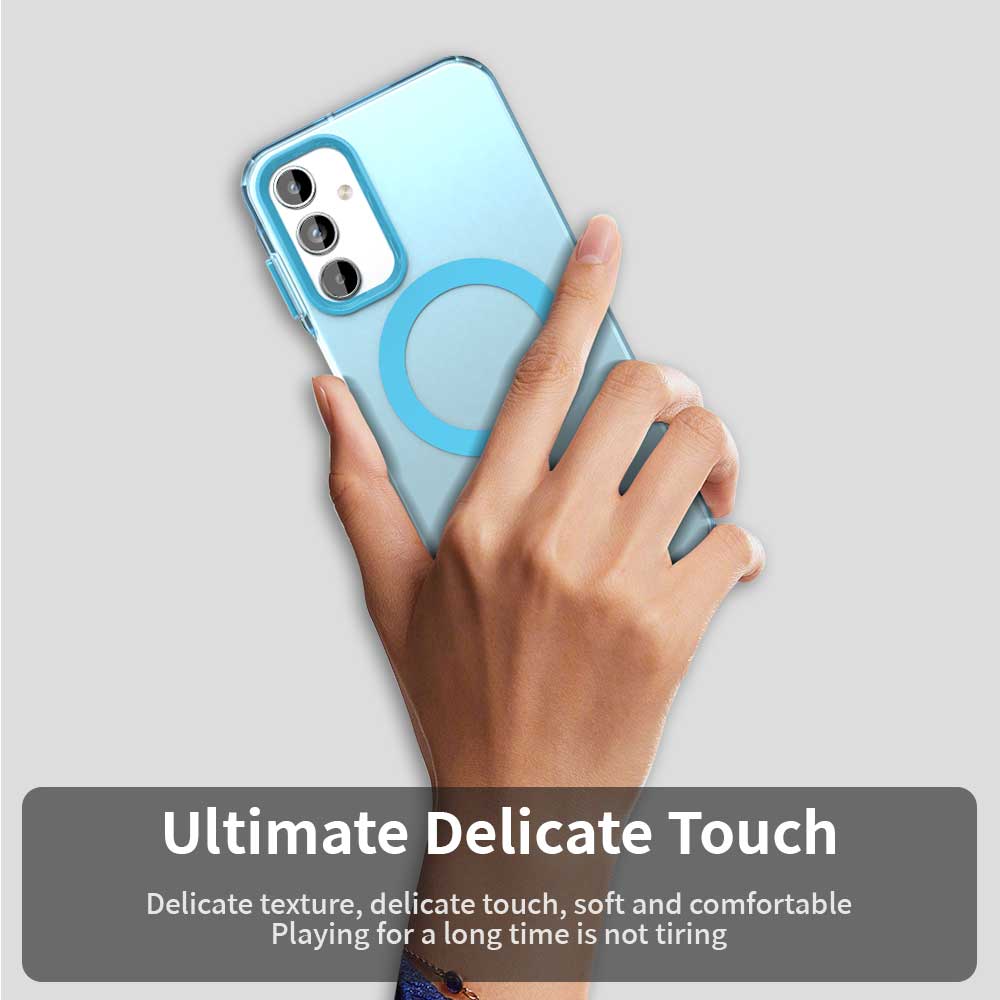 Калъф MagSafe за Samsung Galaxy A55 5G A556, Techsuit, CandyCase, Син