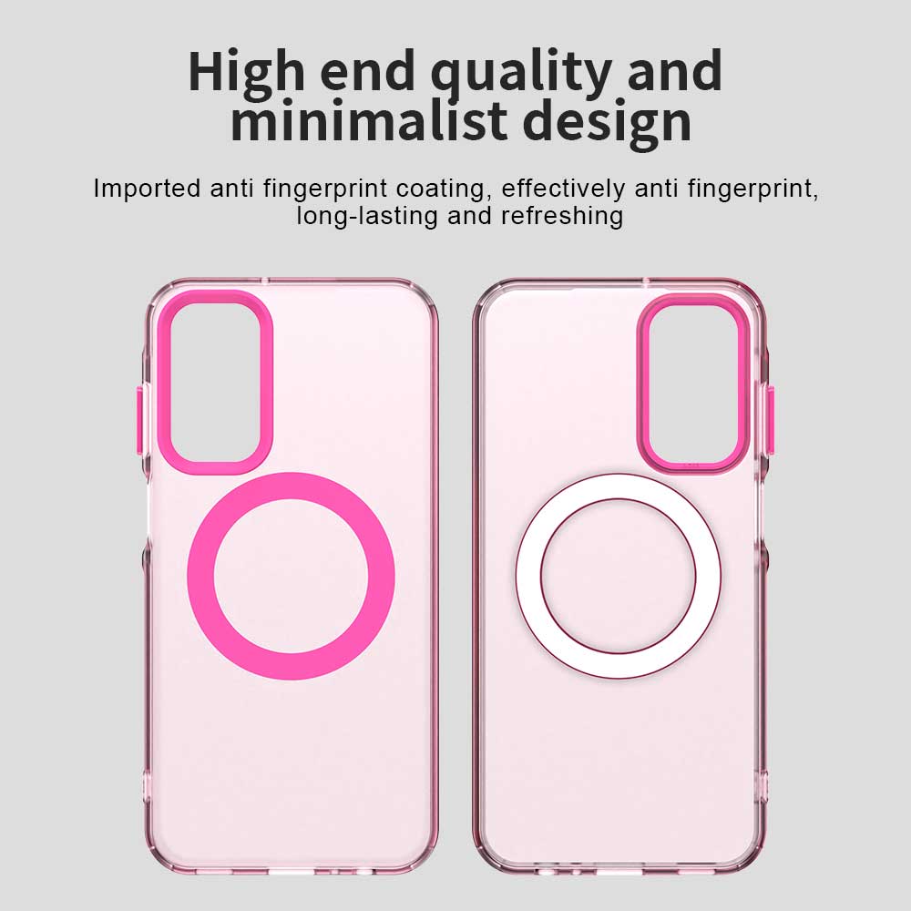 Калъф MagSafe за Samsung Galaxy A55 5G A556, Techsuit, CandyCase, Розов