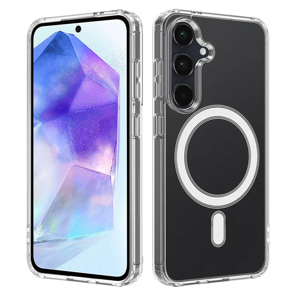 Калъф MagSafe за Samsung Galaxy A55 5G A556, Techsuit, Pro, Прозрачен