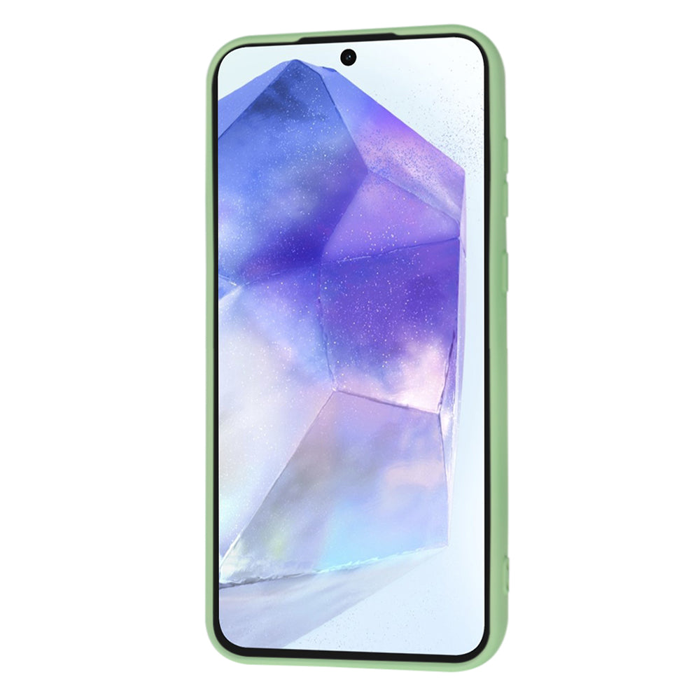 Калъф MagSafe за Samsung Galaxy A55 5G A556, Techsuit, SoftFlex, Светлозелен
