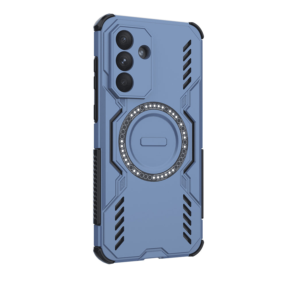 Калъф MagSafe за Samsung Galaxy A56 A566, Techsuit, ArmorMag, Син