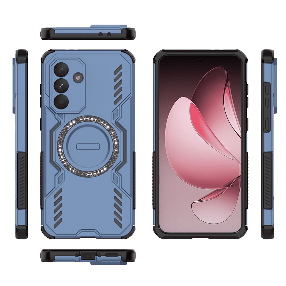 Калъф MagSafe за Samsung Galaxy A56 A566, Techsuit, ArmorMag, Син