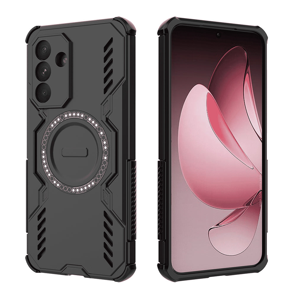 Калъф MagSafe за Samsung Galaxy A56 A566, Techsuit, ArmorMag, Черен