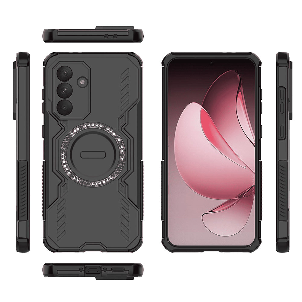 Калъф MagSafe за Samsung Galaxy A56 A566, Techsuit, ArmorMag, Черен
