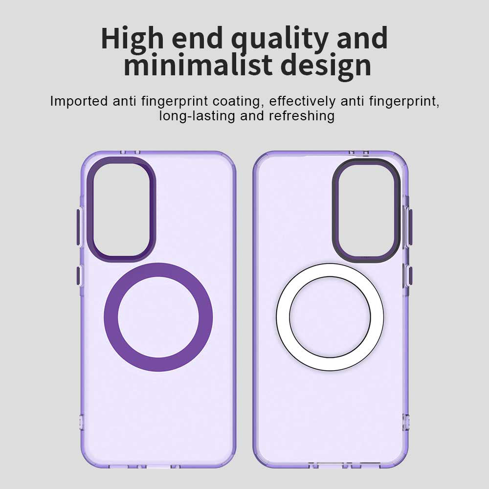 Калъф MagSafe за Samsung Galaxy A56 A566, Techsuit, CandyCase, Лилав