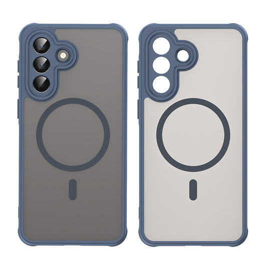 Калъф MagSafe за Samsung Galaxy A57 5G, Techsuit, HaloFrost II, Тъмносин