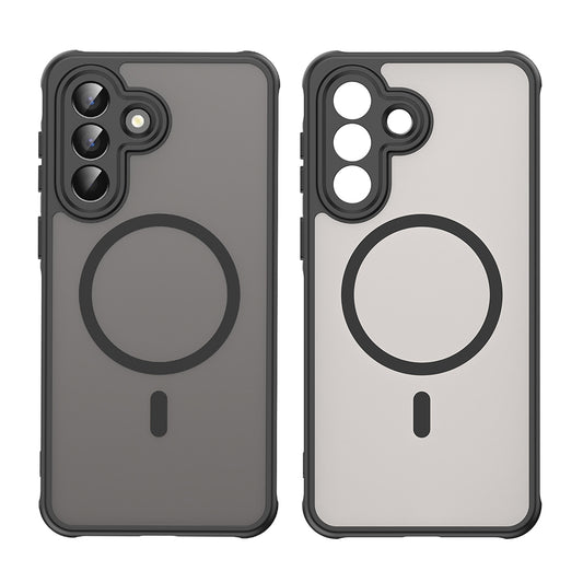 Калъф MagSafe за Samsung Galaxy A57 5G, Techsuit, HaloFrost II, Черен