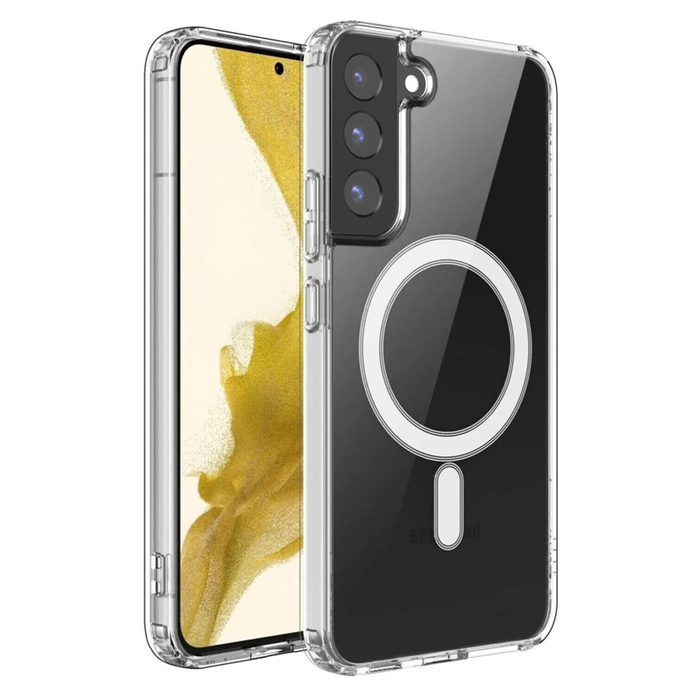 Калъф MagSafe за Samsung Galaxy S22 5G S901, Techsuit, Pro, Прозрачен