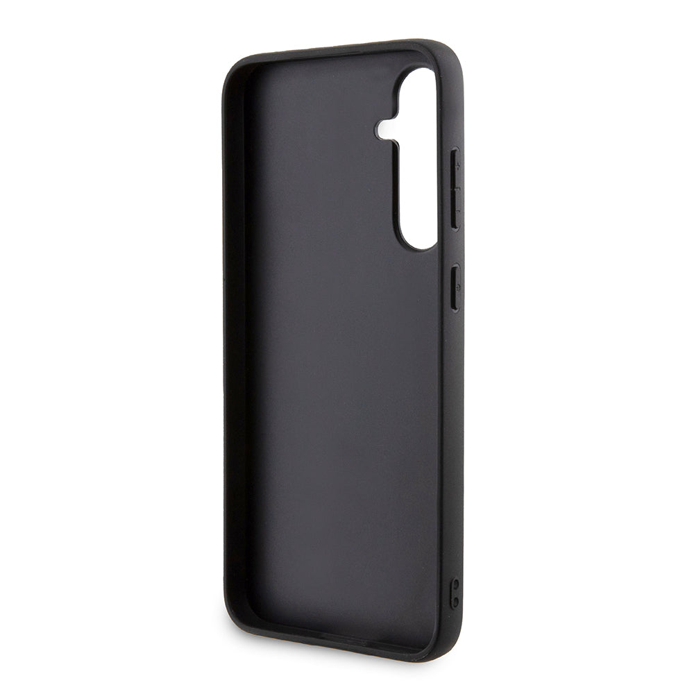 Калъф MagSafe за Samsung Galaxy S23 FE S711, Karl Lagerfeld, Saffiano Gripstand Karl & Choupette, Син
