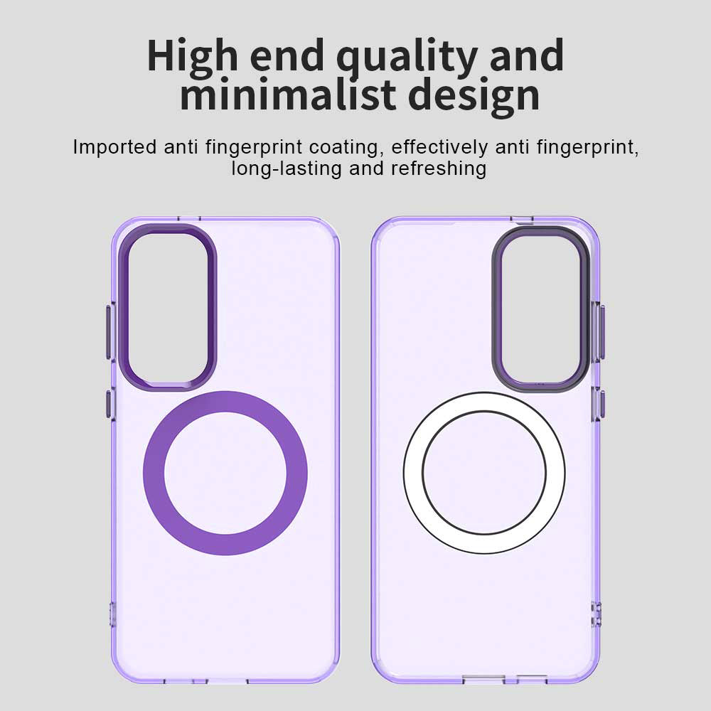 Калъф MagSafe за Samsung Galaxy S23 FE S711, Techsuit, CandyCase, Лилав