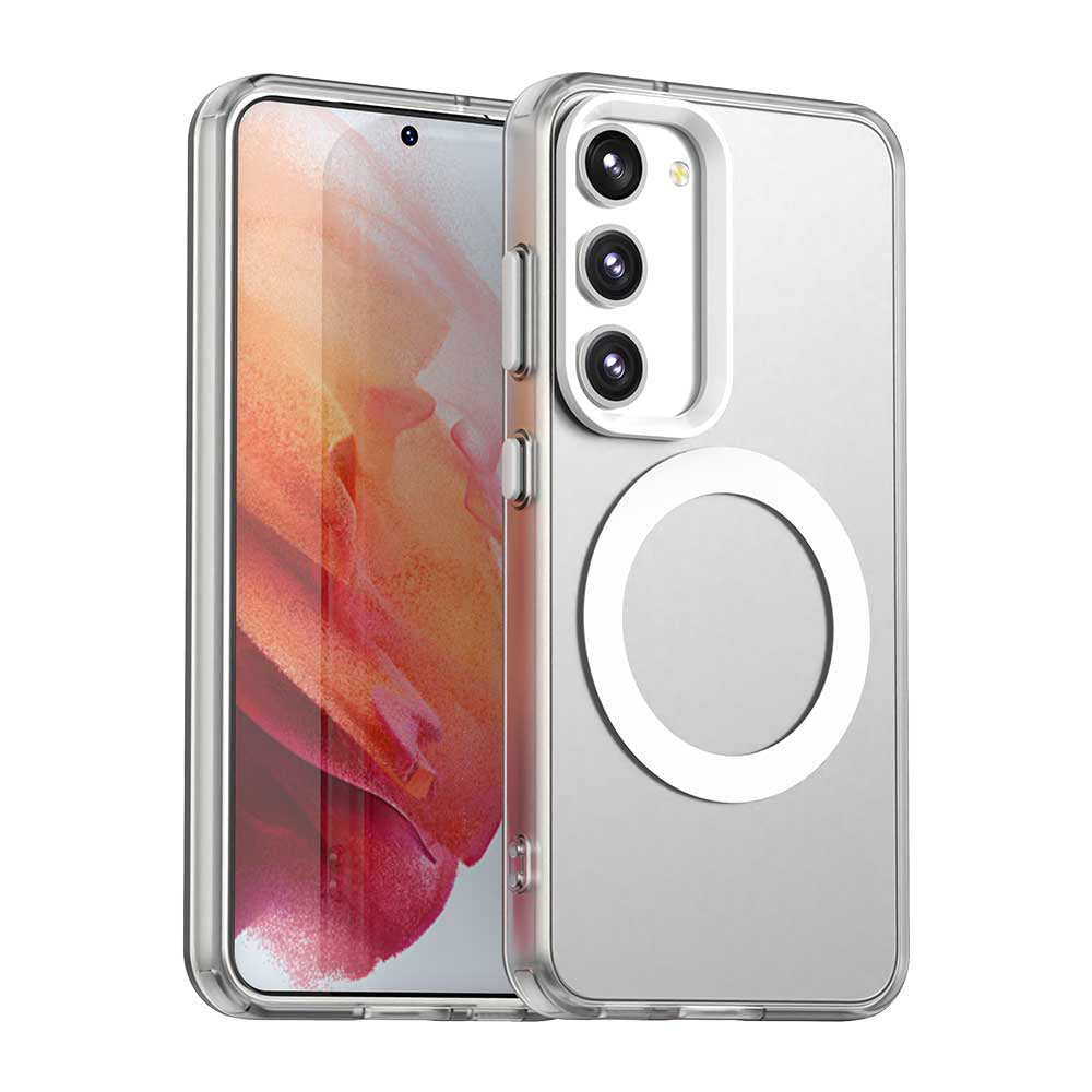 Калъф MagSafe за Samsung Galaxy S23+ S916, Techsuit, CandyCase, Бял