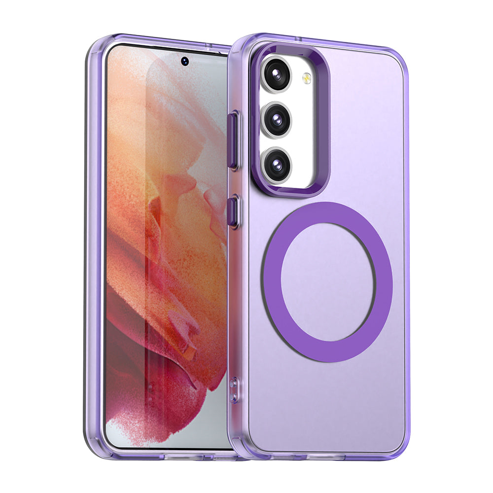Калъф MagSafe за Samsung Galaxy S23 S911, Techsuit, CandyCase, Лилав