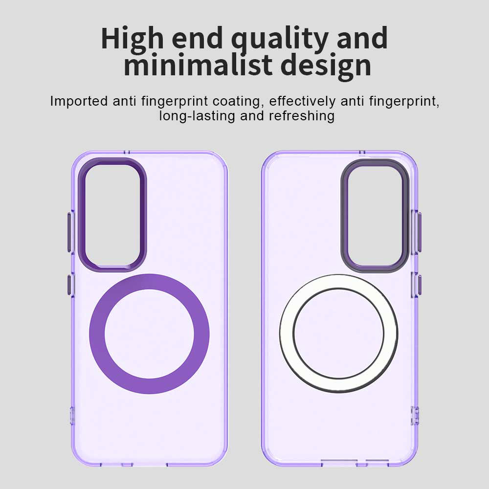 Калъф MagSafe за Samsung Galaxy S23 S911, Techsuit, CandyCase, Лилав