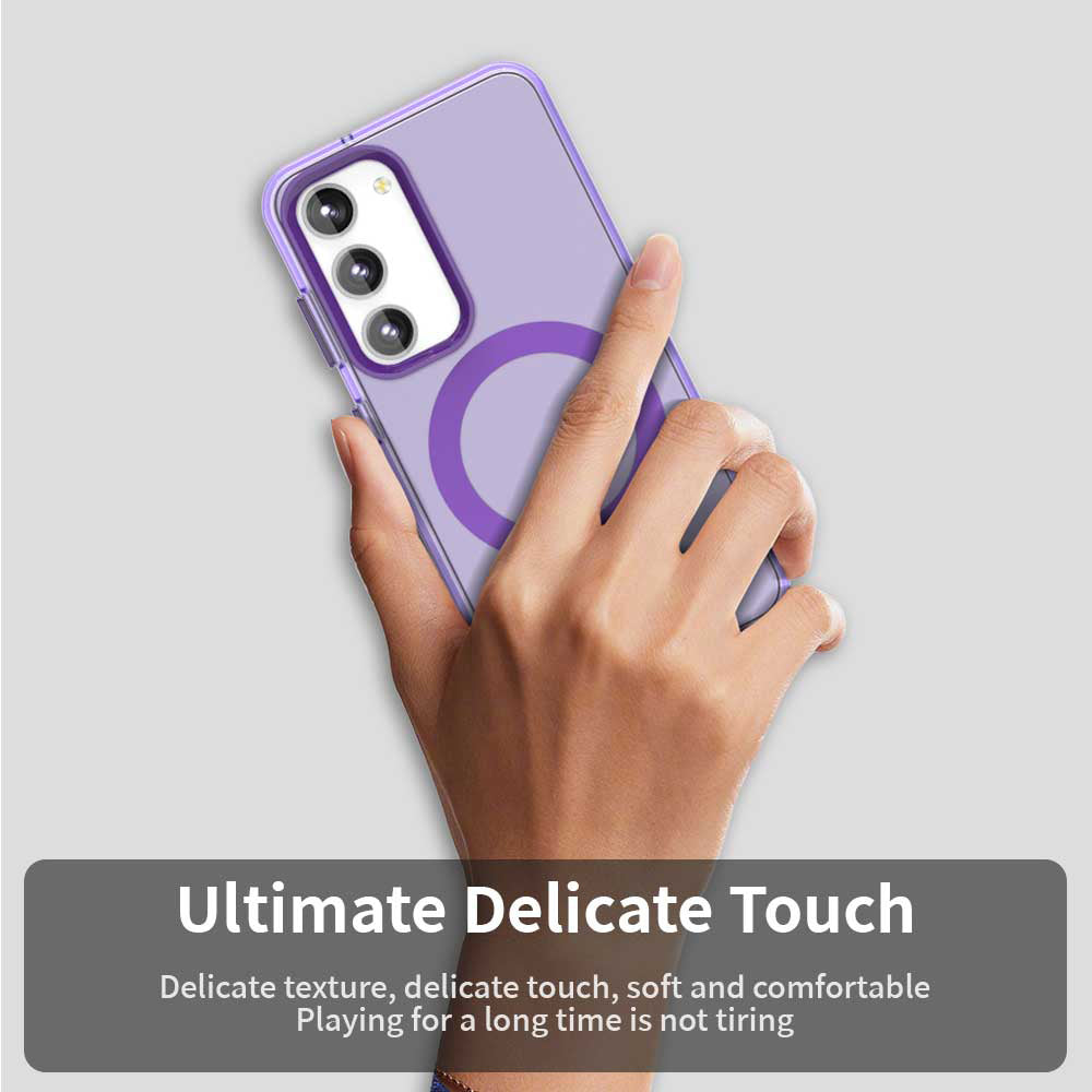 Калъф MagSafe за Samsung Galaxy S23 S911, Techsuit, CandyCase, Лилав