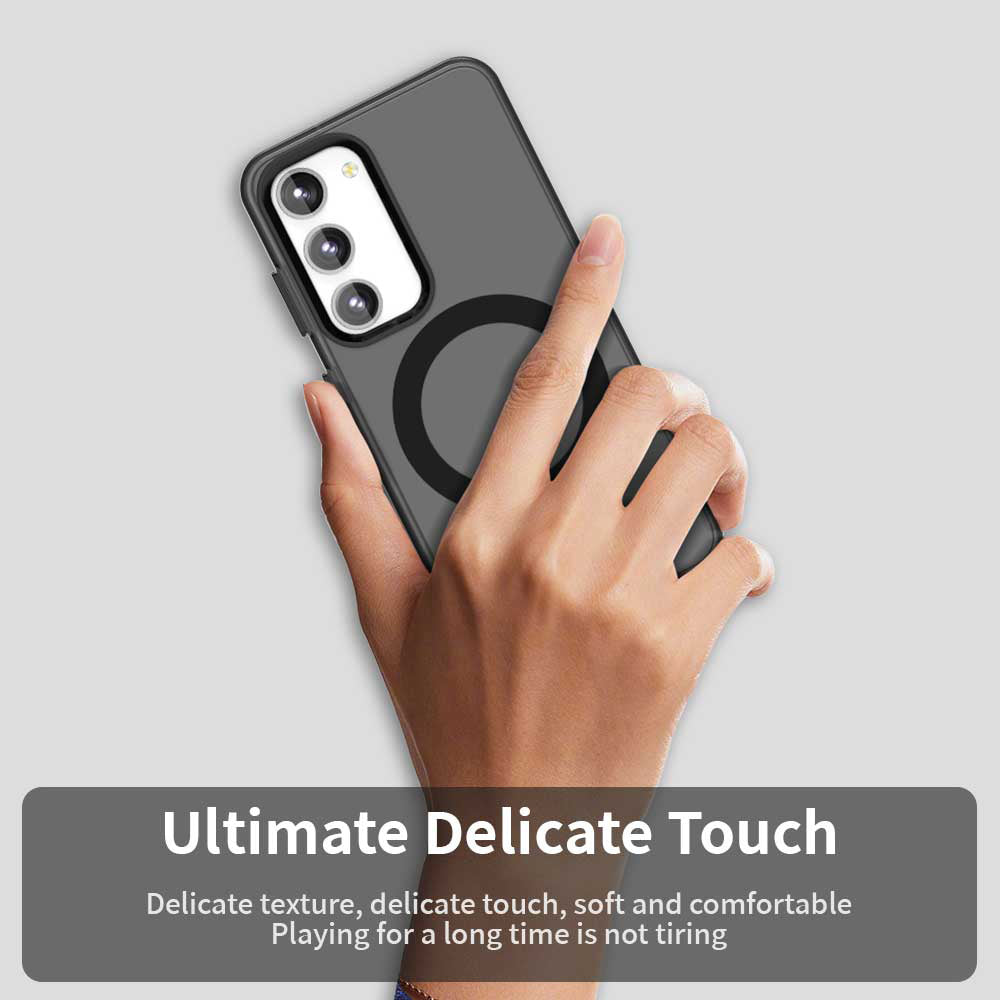 MagSafe калъф за Samsung Galaxy S23 S911, Techsuit, CandyCase, Черен