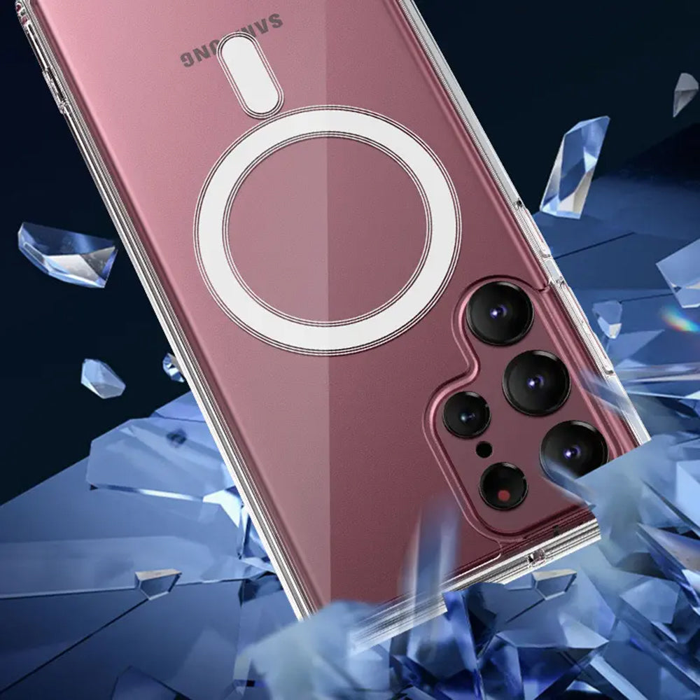 Калъф MagSafe за Samsung Galaxy S23 Ultra S918, Techsuit, Pro, Прозрачен