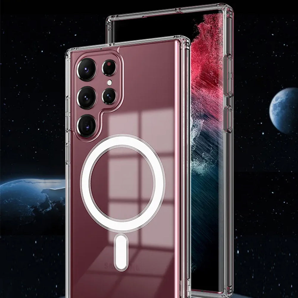 Калъф MagSafe за Samsung Galaxy S23 Ultra S918, Techsuit, Pro, Прозрачен
