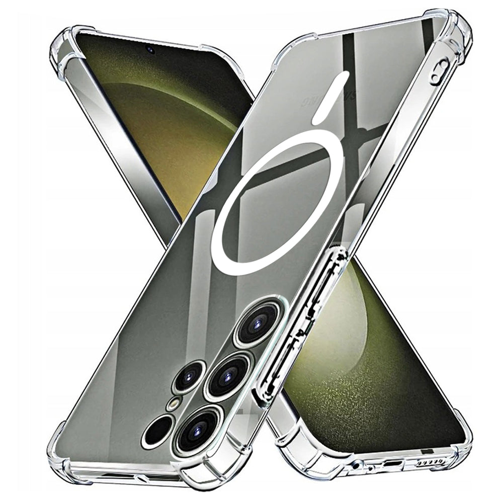 Калъф MagSafe за Samsung Galaxy S23 Ultra S918, Techsuit, противоударен, прозрачен