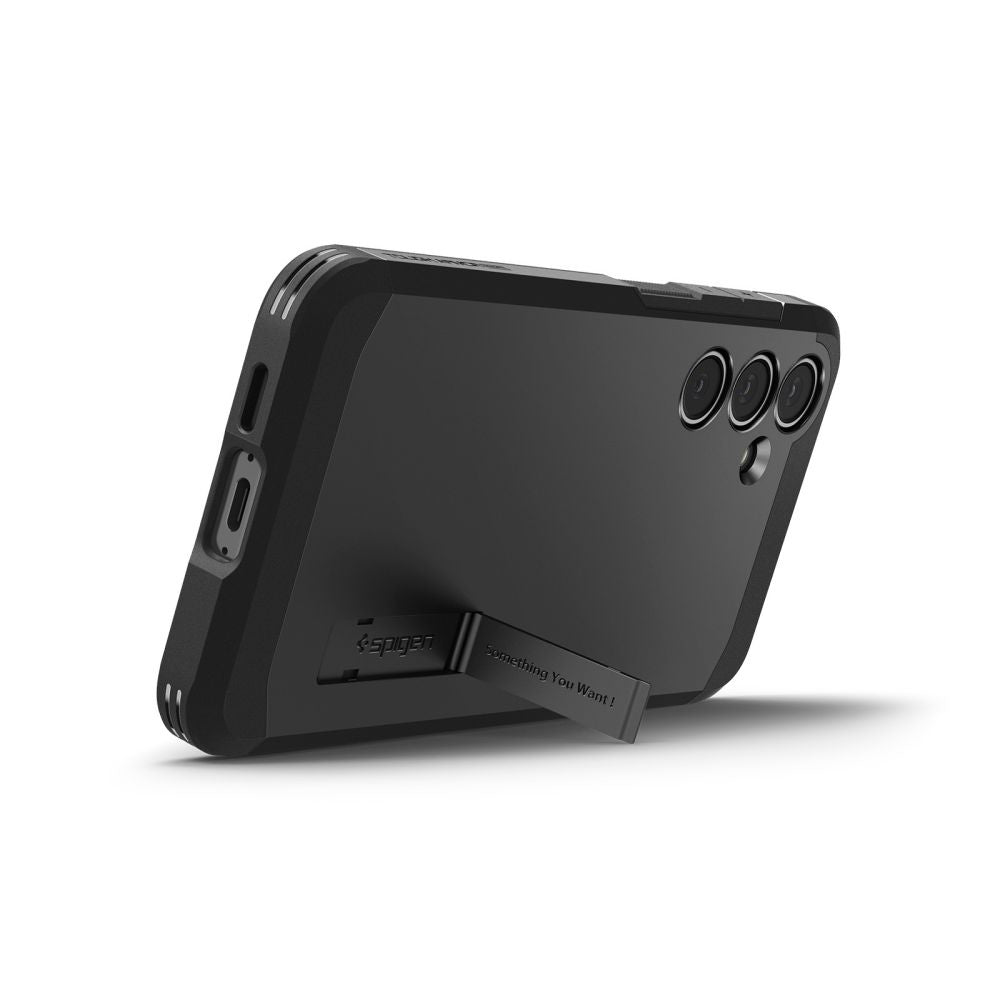Калъф MagSafe за Samsung Galaxy S24 FE S721, Spigen, Tough Armor, Черен ACS08625