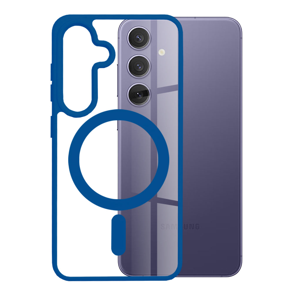 Калъф MagSafe за Samsung Galaxy S24+ S926, Techsuit, Pro, Син